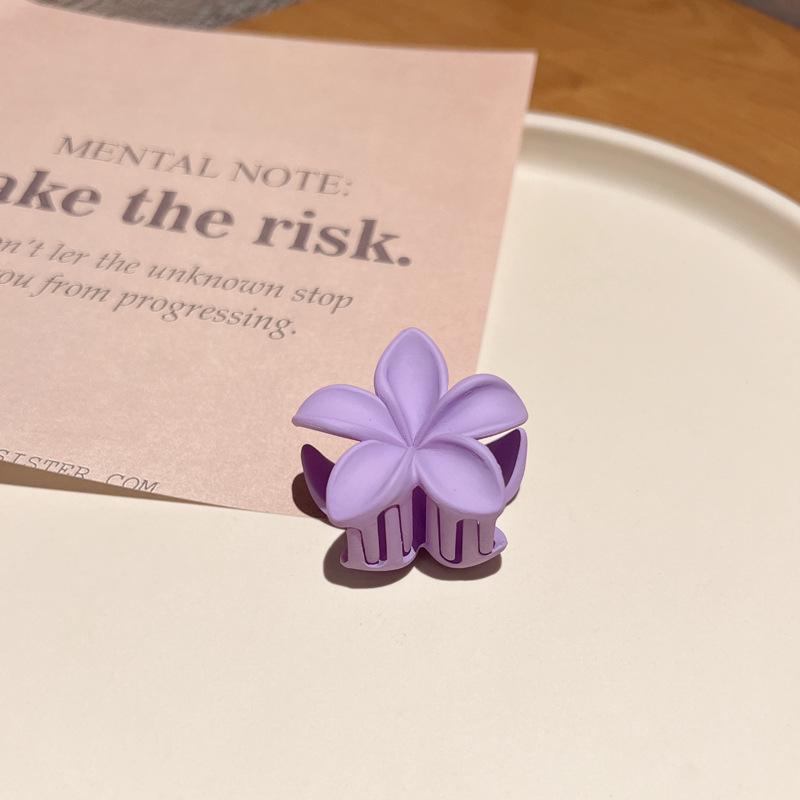 Plumeria Candy Color Fairy Hair Clip - Elegant Shark Clip Accessory