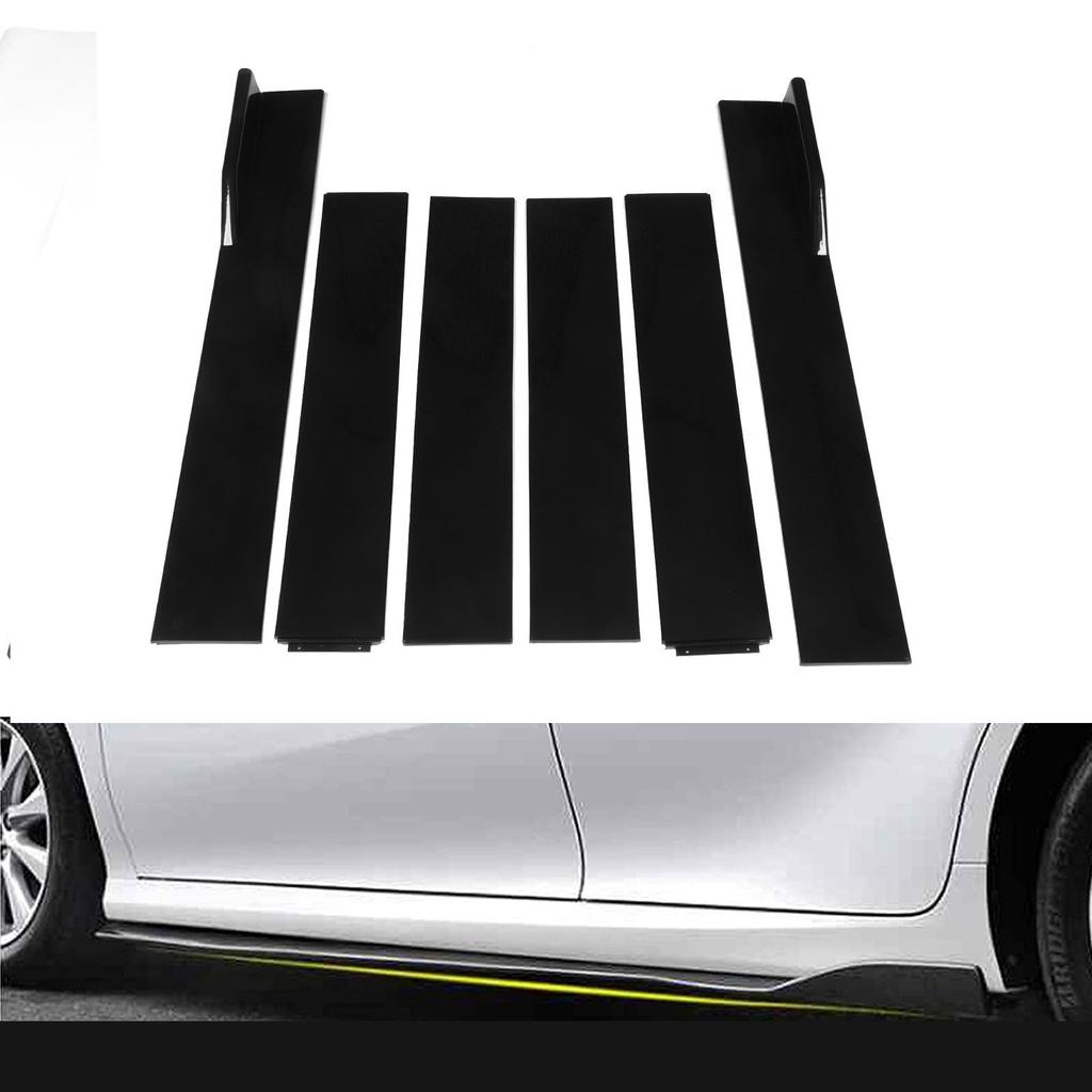 Side Skirt Length Bendable Side Skirt High Toughness Anti Scratch for