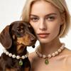 Water Droplet Pendant Dog Necklace Adjustable Cat Collar Pet Jewelry Cat Dog Choker  Kitten