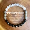 Natural Stone Agate Beaded Bracelet 8mm Men's and Women's Texture Protection Bracelet Valentine's Day Jewelry Accessories Gift