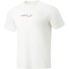 Fitness Series Letter Moisture-Wicking Breathable Round Neck Short Sleeve T-Shirt Men Tops Off-White ATSU063-2