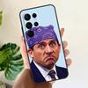 TV The Office Michael Scott Soft Case For Samsung Galaxy S24 Ultra S21 S22 S23 S25 Plus S20 FE S9 S10 S23 FE Phone Cover