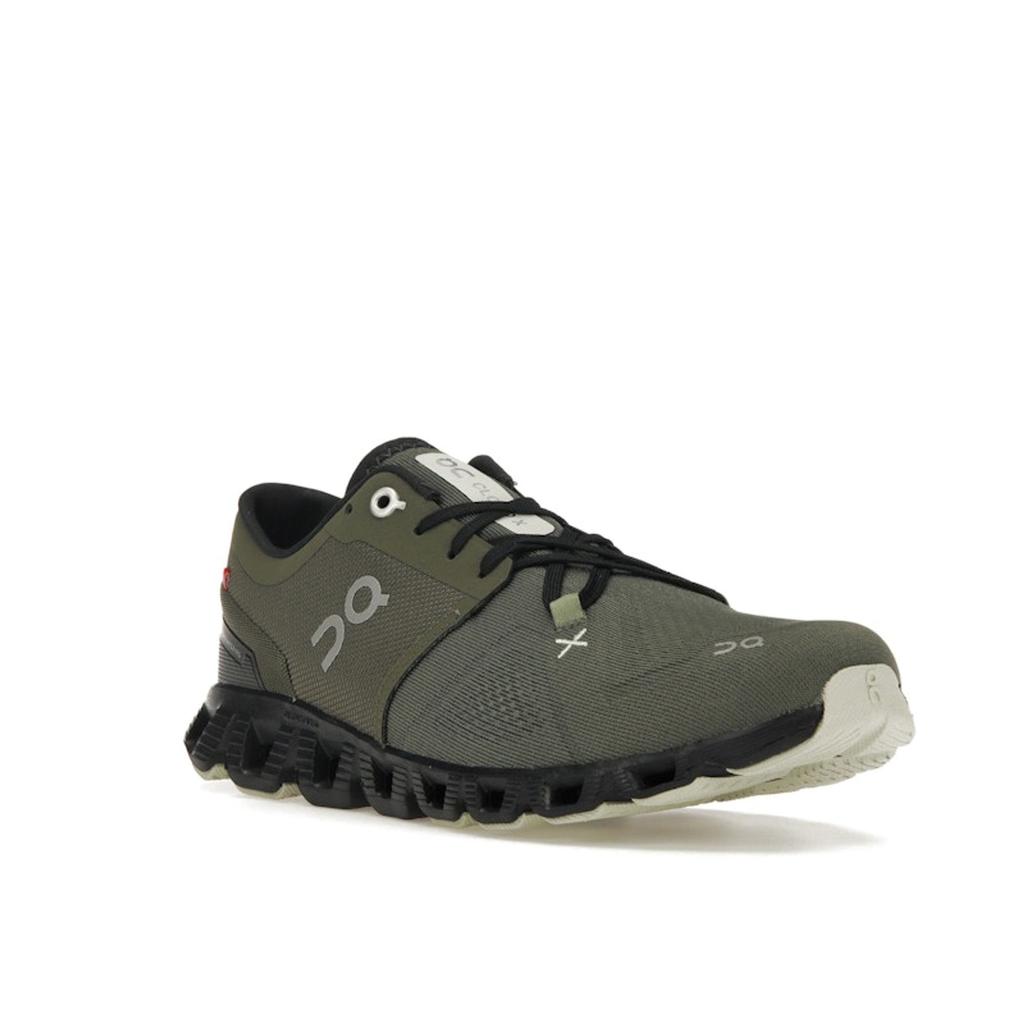 ON Cloud X 3 Olive Reseda Men Sneakers Green 60.98704
