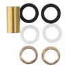 Brass Bulkhead Fitting G1/2 G3/4 G1 Male Hose Fitting Tube Adaptor  Water Tanks, Brass, Gold Tone