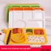 Melamine 6-Compartment Meal Tray