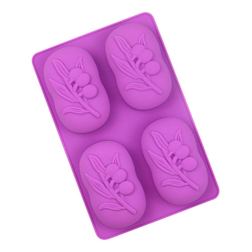 Вечеринка Силиконовый Ручная работа DIY Ремесло 3D Искусство Восковая форма Форма для торта из смолы Форма для мыла В форме оливковых листьев