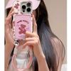 Пакет карт Bow Bear Pink, подходит для защитного чехла Apple 16 ProMax, чехол для мобильного телефона iPhone 15, противоударный