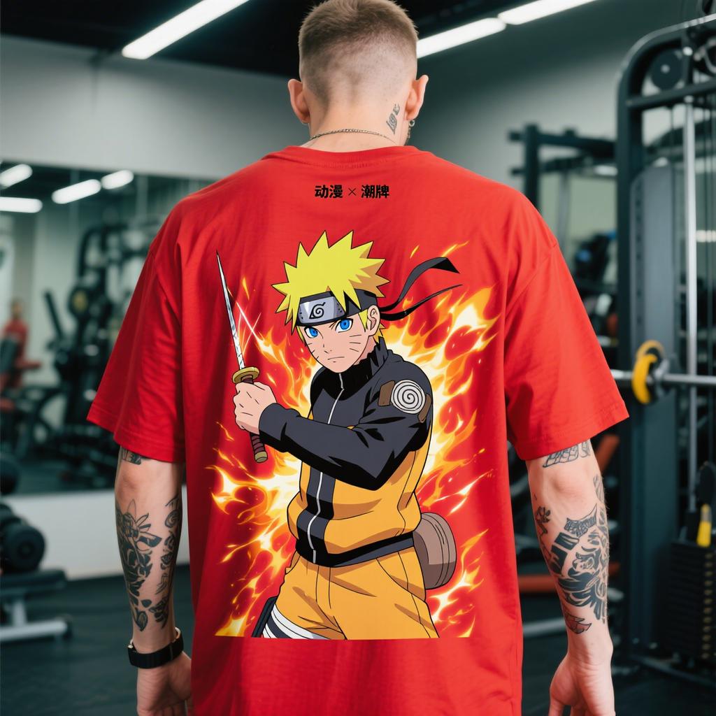 Мужская футболка с 3D-принтом Наруто, летняя футболка с коротким рукавом для мужчин и женщин, уличная одежда, косплей-топы