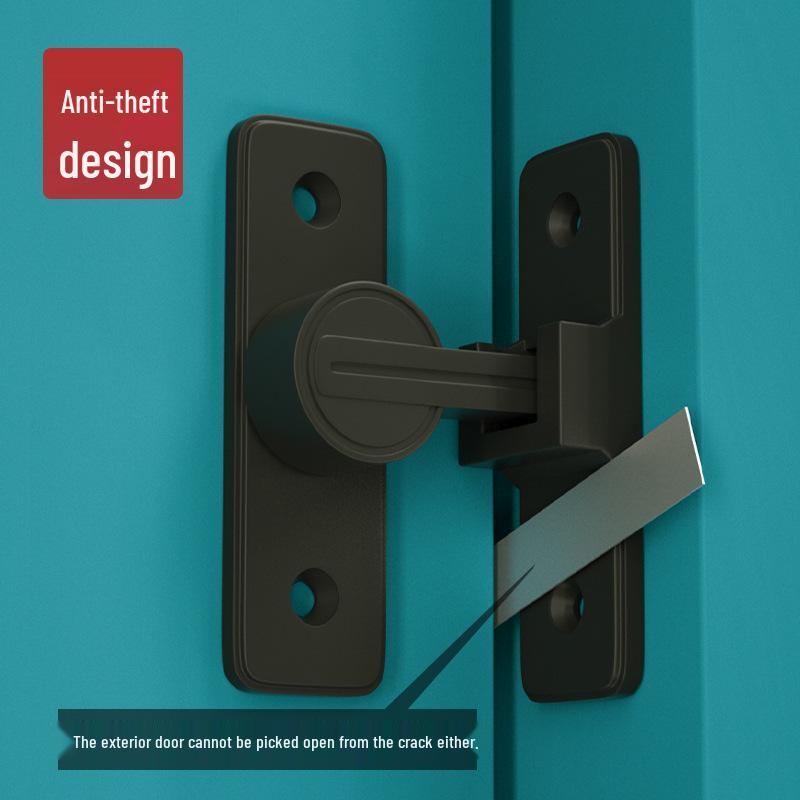 Светящийся замок-защелка для двери ванной комнаты без сверления