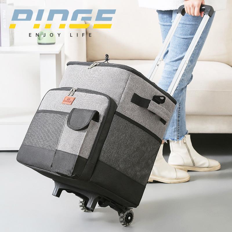 2021 Большая термосумка на колесах для пикника и доставки еды