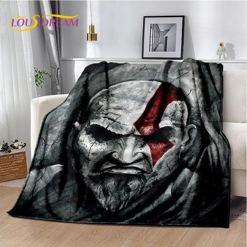 29 стилей Кратос Бог войны Игры Мультфильм Одеяло, Мягкий Плед Одеяло для Дома Спальня Кровать Диван Пикник Путешествия Офис Покрывало Подарки