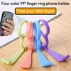 24Pcs Finger Ring Phone Bracket Hands-Free Finger Support Holder Plastic Desk Phone Stand with Anti-Slip Base