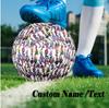 Custom Text Size 5 Soccer Ball, Standard Match Football For OutdoorMonster High