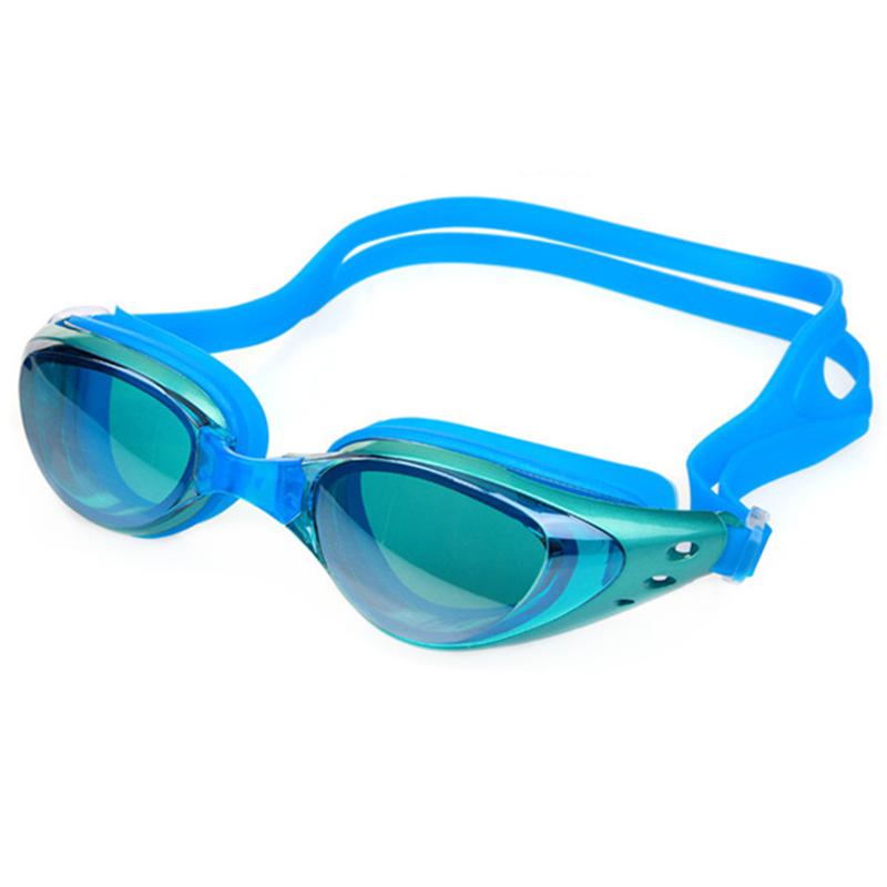 Очки для плавания для мужчин и женщин, противотуманные очки для плавания по рецепту, водонепроницаемые, силиконовые, очки для плавания в бассейне, очки для взрослых и детей, очки для дайвинга