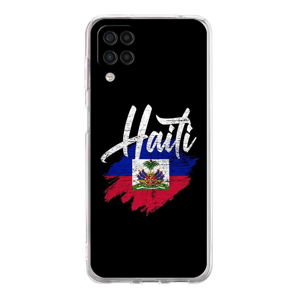 Чехол для телефона для Samsung A54 A52 A50 A70 A10 A30 A40 A20S A20E A02S A12 A14 A22 A24 A42 A34 A32 5G A04s Обложка доставка Флаг Гаити