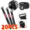 20PCS Antiskid Cable Reusable Cable Tie Durable Nylon Extension Strap Cord Wrap Organizer