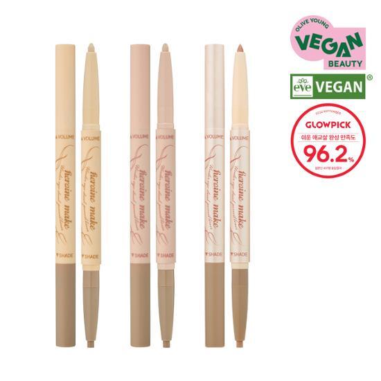 Kiss Me Двойной карандаш для глаз Heroine Make Under Eye (Aegyo Sal Чит-Ключ)