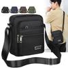 Men Crossbody Bags Male Nylon Shoulder Bags Boy Messenger Bags Man Handbags for Travel Casual Large Satchel Grey