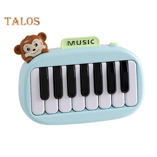 15-клавишное карманное пианино, мини-электронное пианино с подсвечивающимися клавишами для детей, портативный музыкальный инструмент, детская игрушка для раннего развития