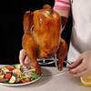 Подставка для курицы Leeseph Beer Can, вертикальная подставка для жарки курицы из нержавеющей стали, подставка для коптильни, аксессуары для барбекю