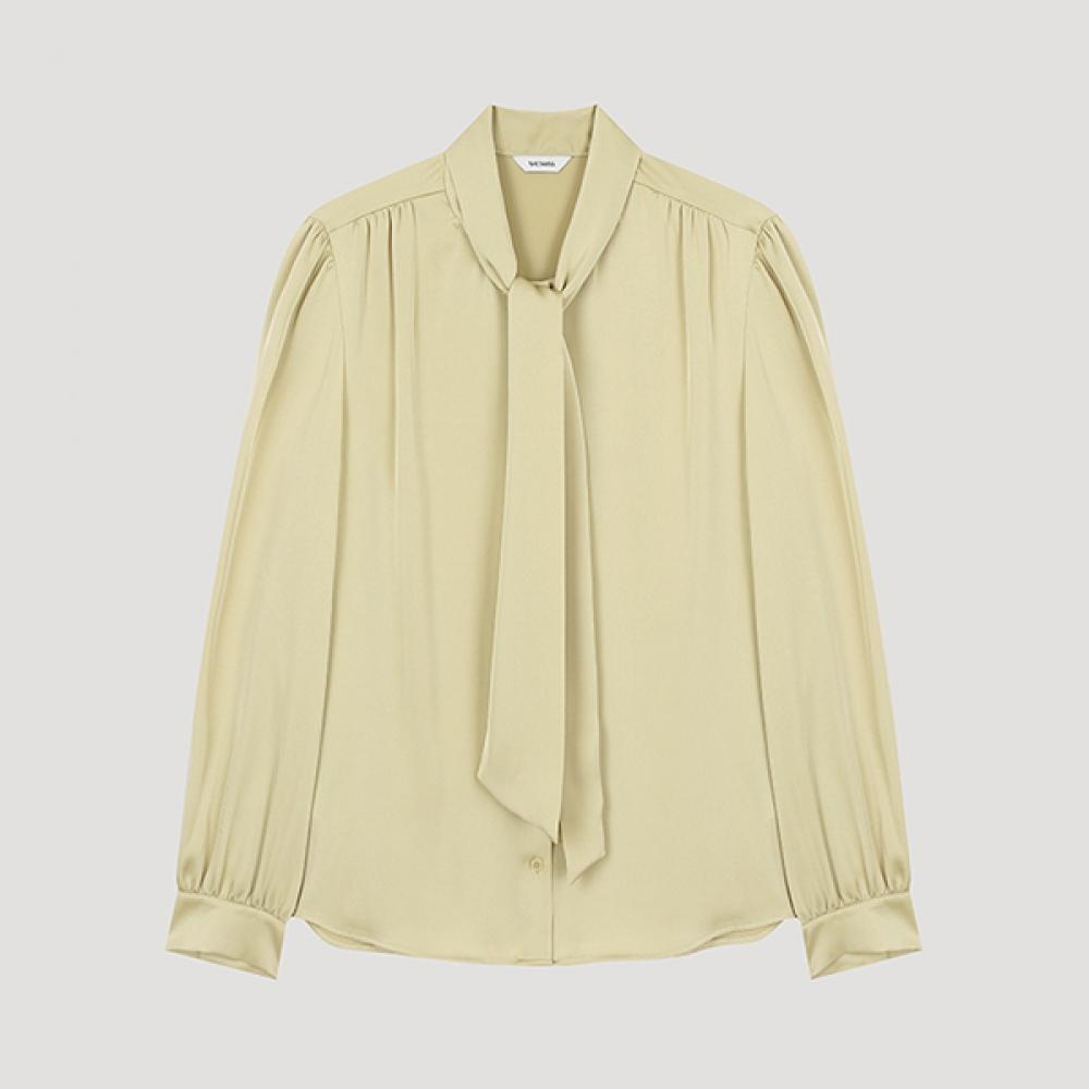  Она S miss блузка с завязками на шее Swwblo41020 Be