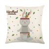 Cute Animal Print Throw Pillow Covers Made Of Polyester Suitable For Home Sofa Cushion Cover Ideal For Living Room Or Bedroom