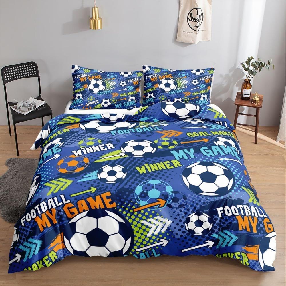 Вселенная Планета Ракета 3D Мультяшный Микрофибра Комплекты постельного белья Детское постельное белье с молнией Декор комнаты Пододеяльник взрослый