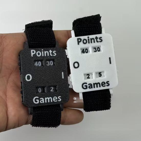 1/2 шт. Счетчик очков на запястье для гольфа Мужчины Женщины Ручной счетчик ударов в гольф Часы Легкий инструмент для отслеживания ударов Аксессуар для гольфа