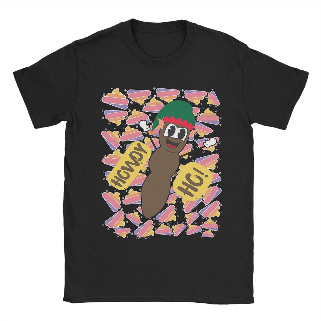 Men Mr Garrison Around The Christmas Tree South-Park T Shirts Pure Cotton Clothes Short Sleeve Crewneck Tees T-Shirts