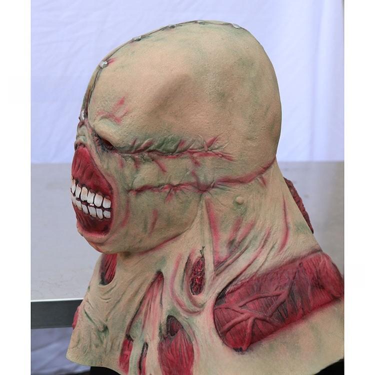 Ужасная латексная маска на все лицо на Хэллоуин для взрослых Дом с привидениями и вечеринки Бар