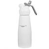 500 мл алюминиевый дозатор для взбитых сливок и масла для десертов с 3 насадками для взбивания (белый)