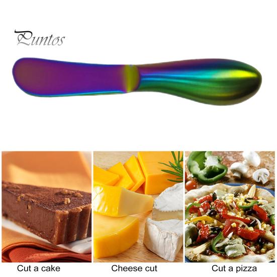 Stainless Steel Cheese Cutter Butter Jam Spreader Cream Cutter Utensil Multifunctional Bread Slicer Kitchen Gadget for Charcuterie Boards