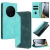 Чехол для Honor Magic8 Pro Магнитный чехол-книжка для Coque Honor Magic 8 Pro Magic8Pro Чехол для телефона Модный кожаный чехол с цветовыми блоками Funda