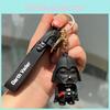 Adorable Cartoon Darth Vader Car Keychain Cute Pvc Soft Pendant Key Accessory