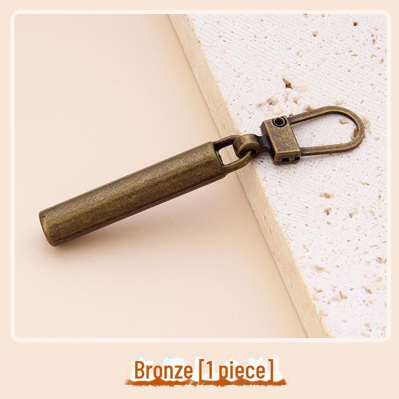 Высококачественная металлическая съемная головка молнии для сумок и обуви