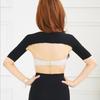 Posture Correcting Long-Sleeve Body Shaper with Butterfly Arm Design