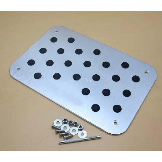 Эмблема автомобиля с логотипом, подставка для ног, коврик для ног, коврик для педали для SUZUKI, все модели VITARA ALTO JIMNY SWIFT SX4 S.CROSS Liana ENWAYS