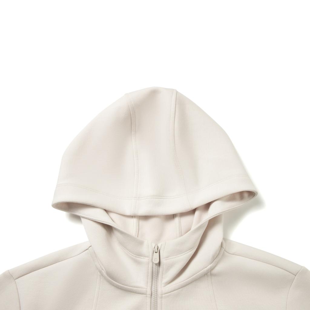 Куртка с капюшоном свободного кроя серии Li Ning Fitness с логотипом и отстрочкой для женщин AWDW078-3