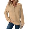 Women's Solid-color Fashionable Long-sleeved Top Hoodie