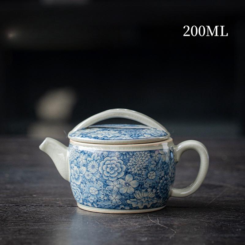 Ретро Ru печь для чая Супница Керамическая чаша с крышкой Sancai Чайник Gaiwan может поднять чайную посуду кунг-фу