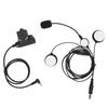 7.1mm Motorcycle Headset Noise Reduction Stereo Sound Bilateral Helmet Headphone with U94 PTT for