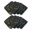 8pcs Two-Layer Composite Exercise Equipment Mats Anti-Slip Anti Vibration Pads  Laundry Room