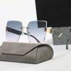 Rimless Square Sunglasses Woman Man Brand Designer Vintage Sun Glasses Female Male Fashion Luxury Retro Big Frame