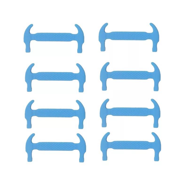 NO.8 10 шт./компл. силиконовые шнурки детские спортивные шнурки для бега эластичные шнурки без завязок кроссовки обувь шнурки с ремешком