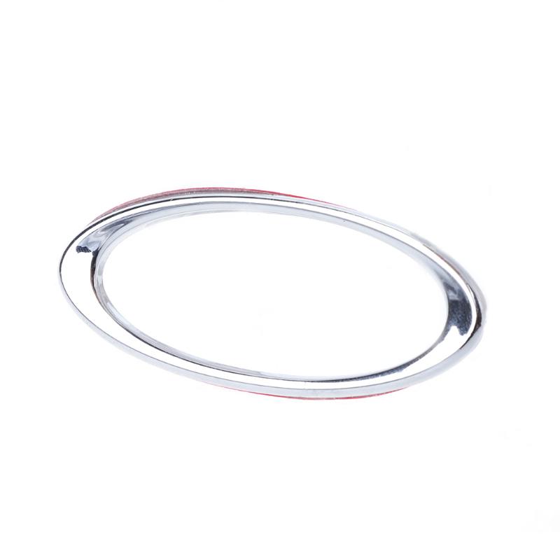 Новая 3D хромированная наклейка на руль для Ford Fiesta Ecosport Kuga Escape Focus Mondeo