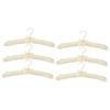 10 шт. Нескользящие вешалки Белые вешалки Вешалки для свитеров Вешалки для юбок Мягкие вешалки для женской одежды Пенопластовая вешалка для пальто