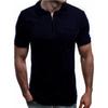 New Men's Solid Polo Shirt Lapel Short-sleeved Polos Shirt Zipper Collar Fashion Summer Thin Shirt Casual Loose Tops