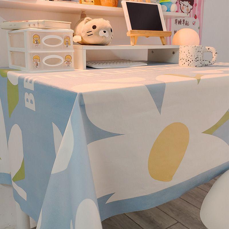 Скатерть для пасторального стола, высококачественная обеденная скатерть, журнальный столик, коврик для стола, прямоугольная скатерть в пасторальном стиле.