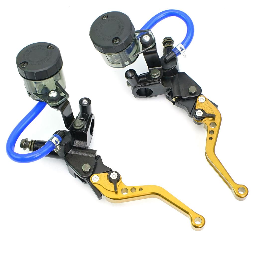 22mm Motocycle Hydraulic Brake Motocross Brake Master Cylinder Clutch Lever Pump for Honda Yamaha Kawasaki Dirt Bike ATV Pitbike
