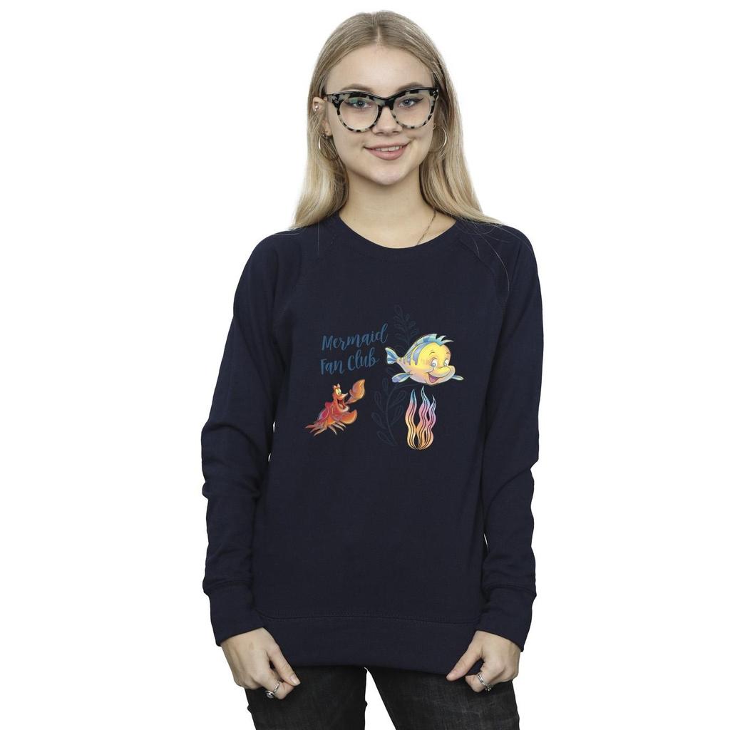 Disney Womens/Ladies The Little Mermaid Club Sweatshirt